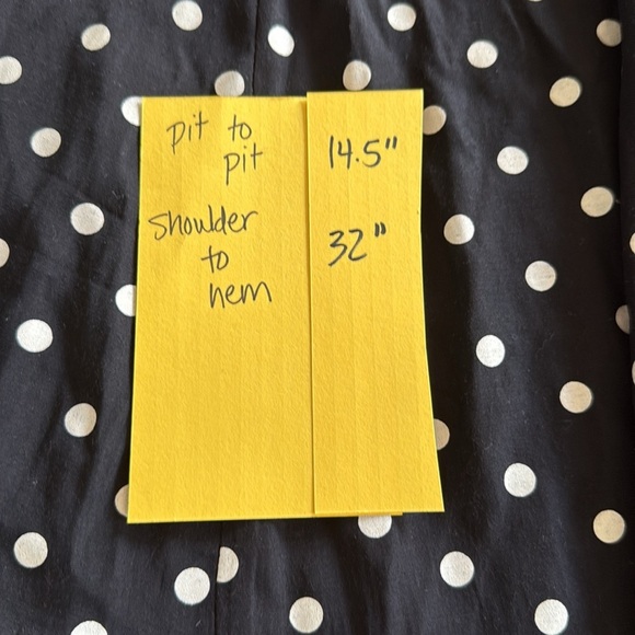 Rampage Dress Polka Dot Black White 1999 Y2K jr 3 - Picture 6 of 7